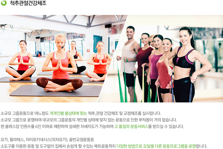 척추관절건강체조
